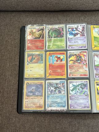 Oude collectie Pokémon kaarten